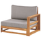 Beliani TIMOR II - Garden bench 4-seater - Light wood color - FSC® acacia wood