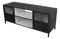 TV Cabinet Bronx - 130x40x55 - Gray/white - Metal