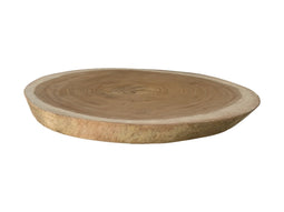 Round table top - ø80x8 - Natural - Munggur