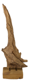 Decoration on foot Erosi - 80 cm - teak