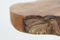 Coffee table Victoria - ø60-70x53 cm - teak/iron