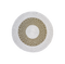 Rug - ø120 cm - White/natural - Raffia/seagrass