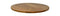 Round table top - ø130x3.8 - Natural - Acacia wood