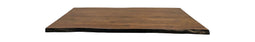 Rectangular table top - 200x100x5 - Walnut brown - Acacia wood