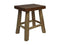 Decorative stool - 28x22x30 - Natural - Teak