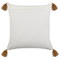 Beliani MALUS - Decorative cushion - Brown - 45 x 45 cm - Cotton