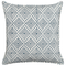 Beliani CORDATA - Decorative cushion set of 2 - Blue - 45 x 45 cm - Cotton