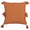 Beliani AVIUM - Decorative cushion set of 2 - Orange - 45 x 45 cm - Cotton