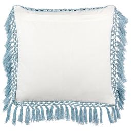 Beliani PALLIDA - Decorative cushion - White - 45 x 45 cm - Cotton