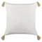 Beliani CARISSA - Decorative cushion set of 2 - Multicolor - 45 x 45 cm - Cotton