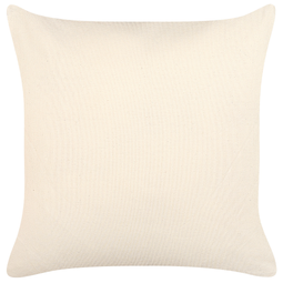 Beliani RIVINA - Decorative cushion - Beige - 45 x 45 cm - Cotton