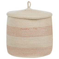Beliani SILOPI - Basket set of 2 - Beige - Cotton