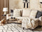 Beliani IRESINE - Decorative cushion set of 2 - Beige - 45 x 45 cm - Cotton