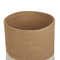 Beliani BULANIK - Basket set of 2 - Beige/White - Jute