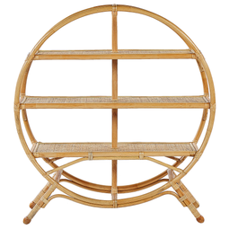Beliani TUVALU II - Bookcase - Natural - Rattan