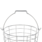 Beliani AYAPAL - Basket stand - Silver - Metal