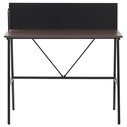 Beliani FOSTER/HASTINGS - Desk set - Dark wood color - Chipboard