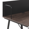 Beliani FOSTER/HASTINGS - Desk set - Dark wood color - Chipboard