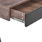 Beliani FOSTER/HARWICH - Desk set - Dark wood color - Chipboard