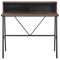 Beliani FOSTER/HARISON - Desk set - Dark wood color - Chipboard
