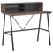Beliani FOSTER/HARISON - Desk set - Dark wood color - Chipboard