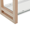Beliani JENKS/CLARITA - Desk set - White - MDF