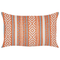 Beliani INULA - Decorative cushion set of 2 - Orange - 30 x 50 cm - Cotton