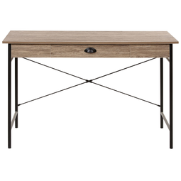 Beliani CASCO/FOSTER - Desk set - Dark wood color - MDF