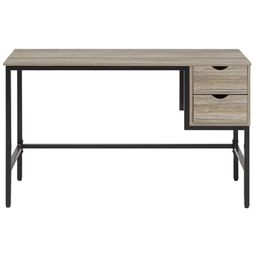 Beliani GRANT/FOSTER - Desk set - Light wood color - MDF