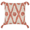 Beliani HICKORY - Decorative cushion set of 2 - Beige - 45 x 45 cm - Cotton