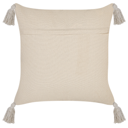 Beliani EUPHORBIA - Decorative cushion - Beige - 45 x 45 cm - Cotton