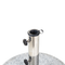 Beliani CEGGIA - Parasol base - Gray - Granite