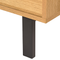 Beliani CLAREMONT - TV cabinet - Light wood color - MDF