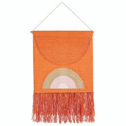 Beliani KAMALIA - Wall decoration - Orange - Cotton