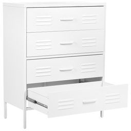 Beliani ENAGO - Office cabinet - White - Steel
