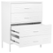 Beliani ENAGO - Office cabinet - White - Steel