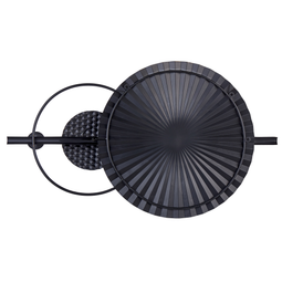 Beliani RUTHENIUM - Wall decoration - Black - Iron