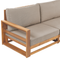 Beliani TIMOR - Garden set for 5 - Light wood color - Acacia wood