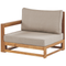 Beliani TIMOR II - Garden set for 5 - Light wood color - Acacia wood