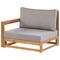 Beliani TIMOR II - Garden set for 5 - Light wood color - Acacia wood
