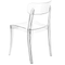 Beliani COVINGTON - Dining room chair set - Transparent - Polycarbonate