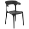 Beliani GUBBIO - Dining room chair set - Black - Polypropylene