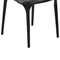 Beliani GUBBIO - Dining room chair set - Black - Polypropylene