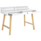 Beliani BARIE - Desk - White - MDF