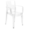 Beliani KENWOOD - Dining room chair set - Transparent - Polycarbonate