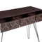 Beliani MALSALA - Sideboard - Dark wood color - Fibreboard