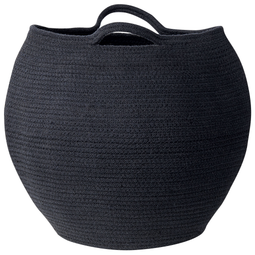 Beliani PANJGUR - Basket - Black - Cotton