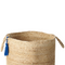Beliani GAJAR - Baskets set of 2 - Beige/Blue - Jute