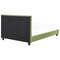 Beliani ROCHELLE - Waterbed - Green - 160 x 200 cm - Polyester