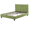 Beliani ROCHELLE - Waterbed - Green - 160 x 200 cm - Polyester